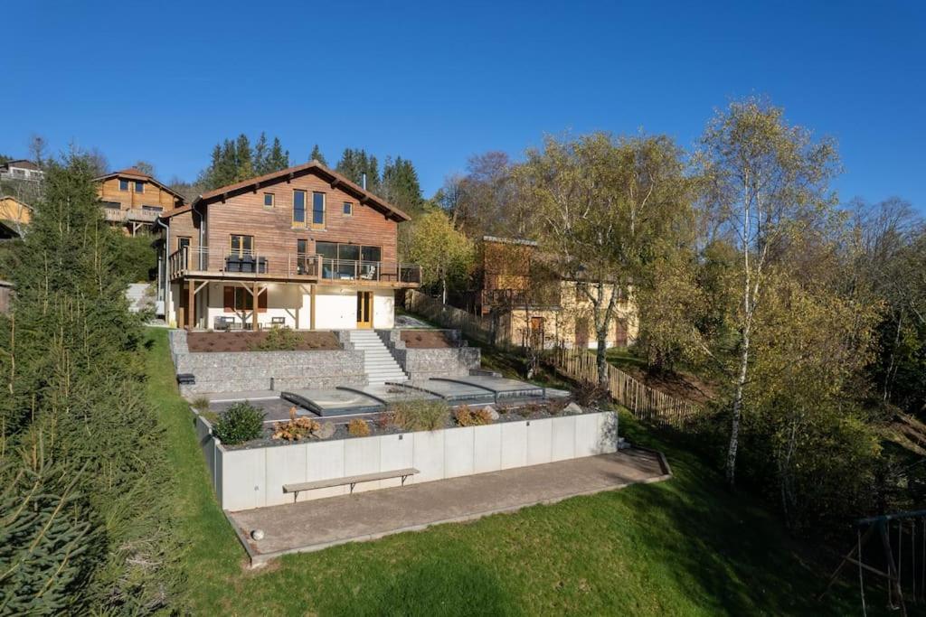 Le Cerf, Chalet Cocooning Avec Piscine Et Billard Ban-sur-Meurthe-Clefcy Exterior photo