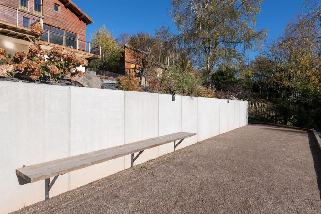 Le Cerf, Chalet Cocooning Avec Piscine Et Billard Ban-sur-Meurthe-Clefcy Exterior photo